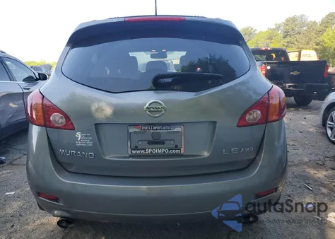 2009 Nissan Murano S z USA, uszkodzony, nr VIN JN8AZ18WX9W116801